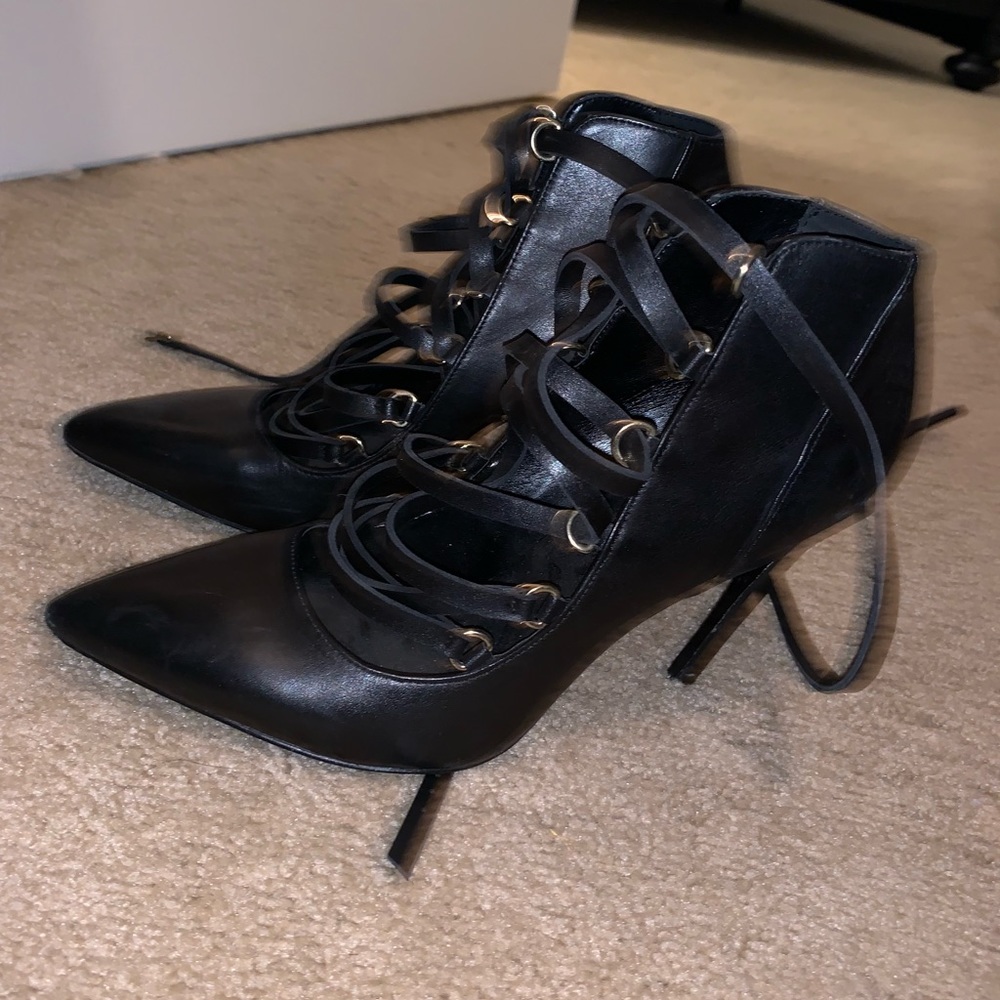 Black booties